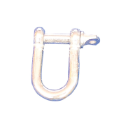 Steel barrier chain links | Shackle | galvanized and yellow coated